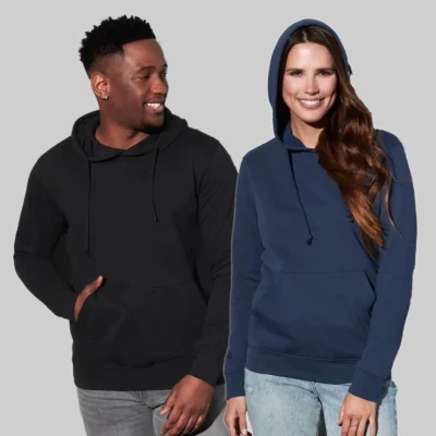 Custom Hoodie with Pocket Up To 4 Sides Print