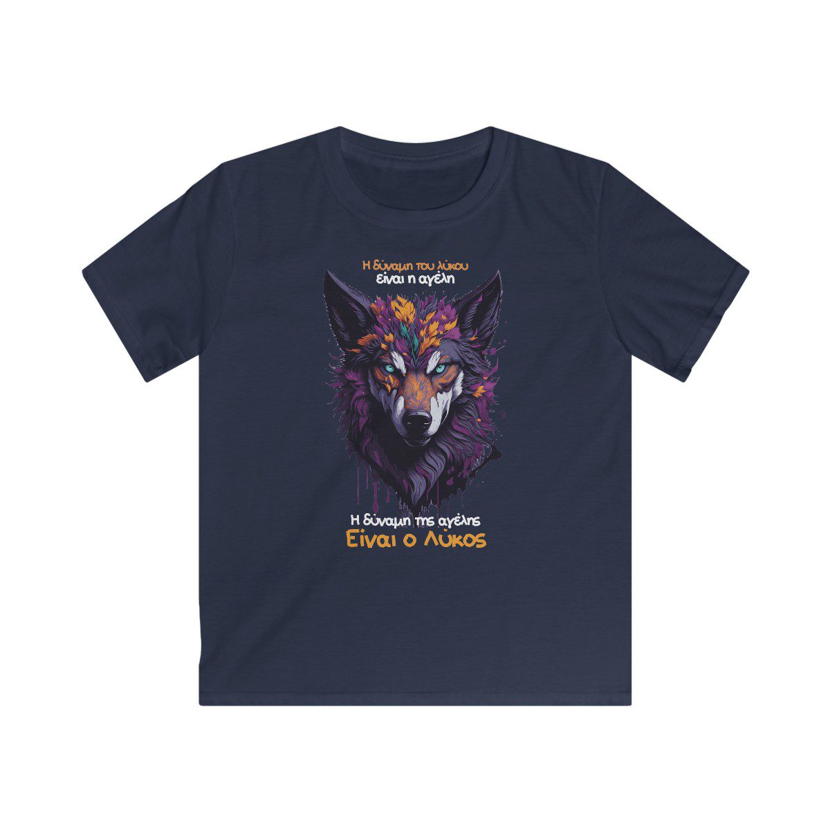 T-Shirt The strength of the Wolf, Kids Softstyle 7 35006.jpg