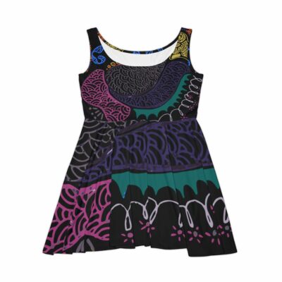 Skater Dress Flower of the Forest – MaryQueen Original [Hand-Painted Design]