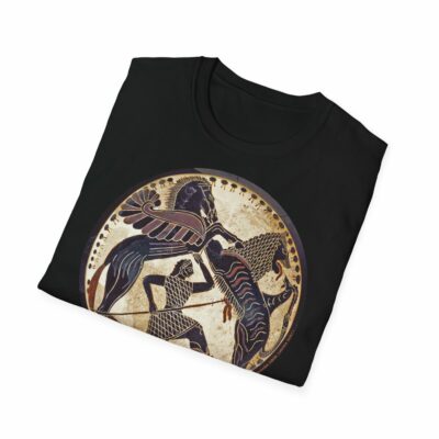 T-Shirt Bellerophon Fighting the Chimaera, DESYO – Greek Mythology