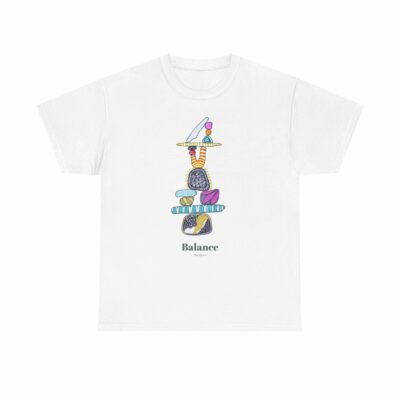 T-Shirt Balance – MaryQueen Original [Hand-Painted Design]