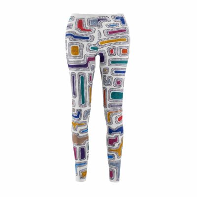 Leggings Pieces of Myself – MaryQueen Original [Hand-Painted Design]