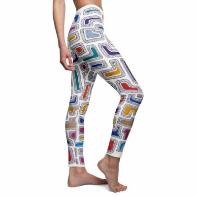 Leggings Pieces of Myself – MaryQueen Original [Hand-Painted Design]