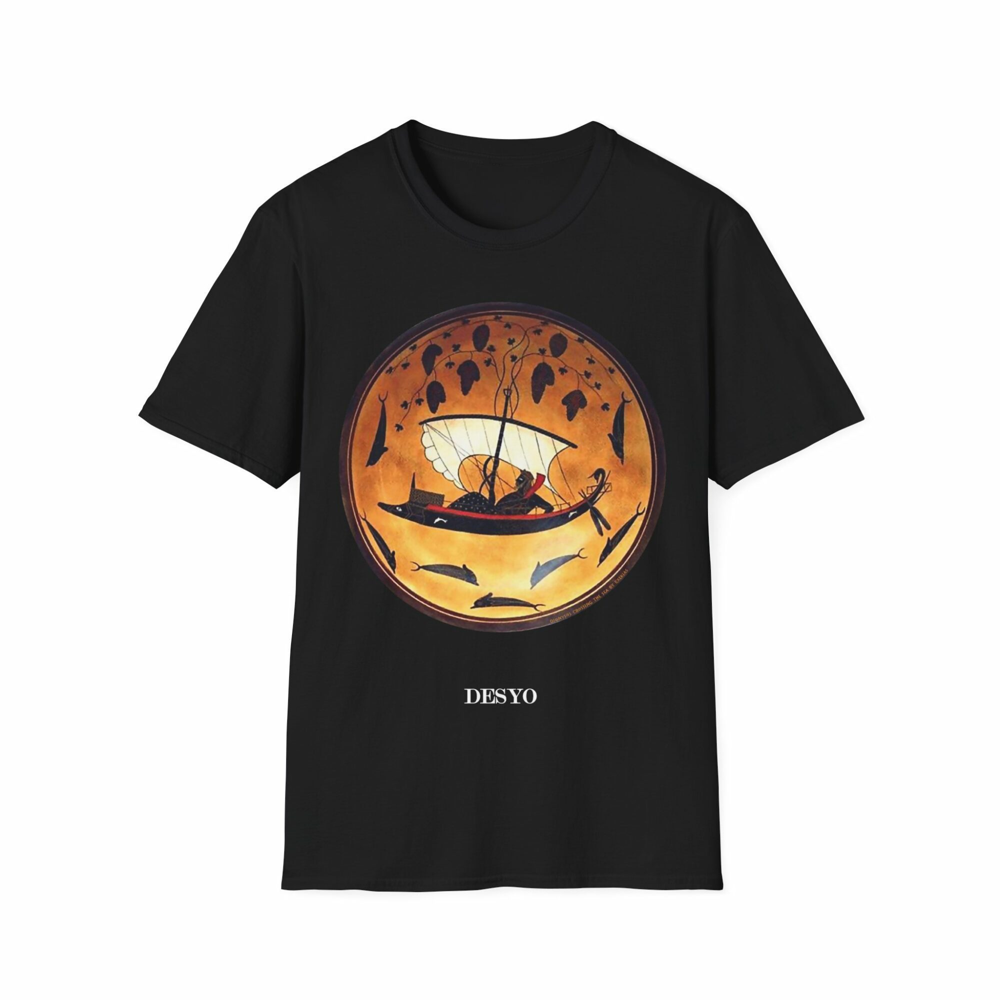 T-Shirt Dionysos Crossing the Sea, DESYO - Greek Mythology 1 T-Shirt Dionysos Crossing the Sea, DESYO - Greek Mythology