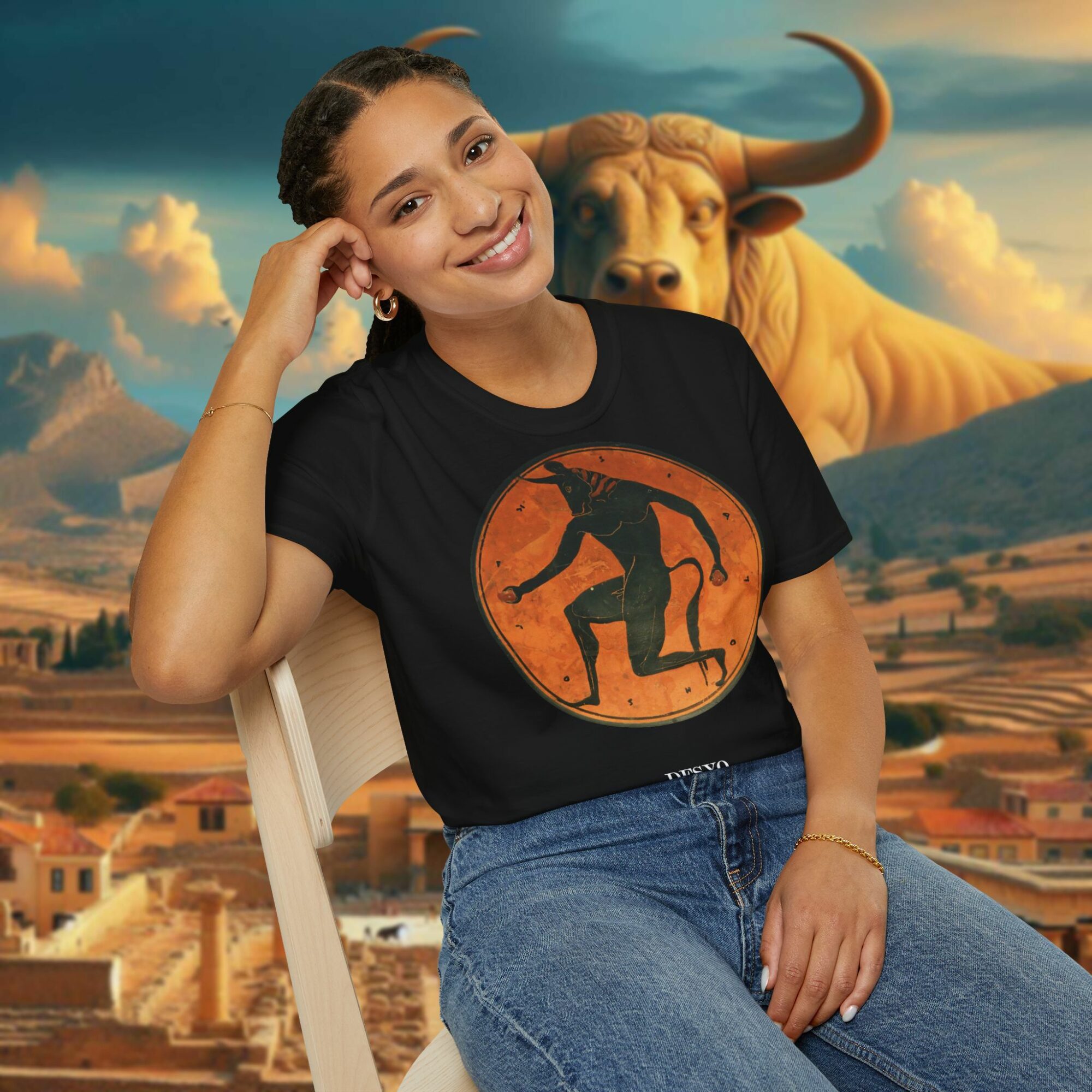 T-Shirt Minotaur Son of Crete, DESYO - Greek Mythology 6 5918570400433095925 2048 custom 2.jpeg