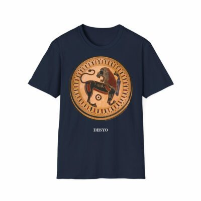 T-Shirt The Spartan Lion Hunt, DESYO – Greek Mythology
