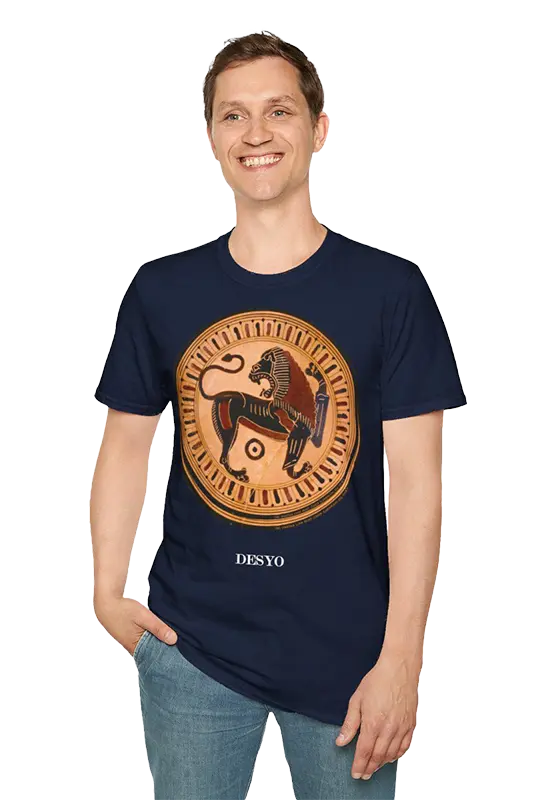 DESYO Designs T Shirt The Spartan Lion Hunt