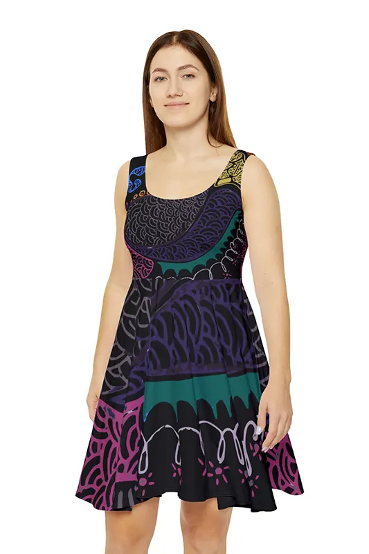 Flower of the Forest, Women’s Skater Dress 533x800