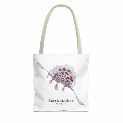 Tote Bag Earth Mother – MaryQueen Original [Hand-Painted Design]