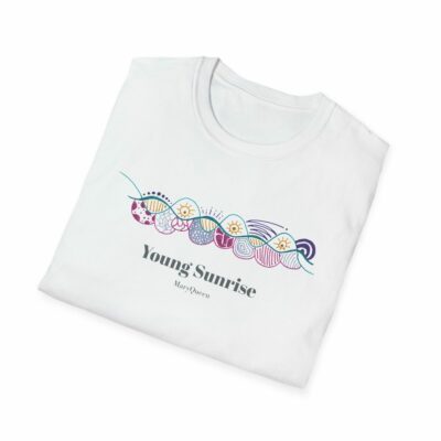 T-Shirt Νεαρή Ανατολή – MaryQueen Original [Hand-Painted Design]