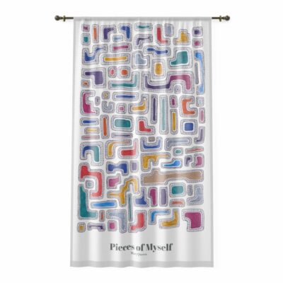 Curtain Pieces of Myself – MaryQueen Original [Hand-Painted Design]
