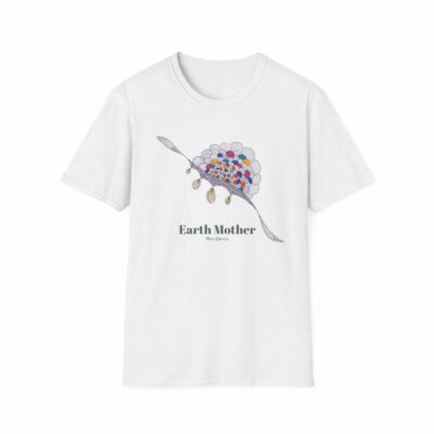 T-Shirt Earth Mother – MaryQueen Original [Hand-Painted Design]