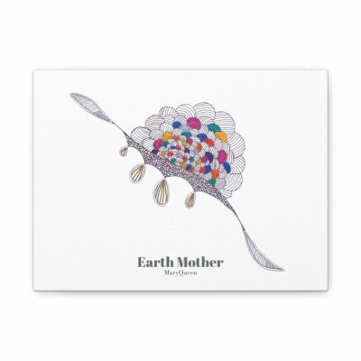 Καμβάς Μητέρα Γη – MaryQueen Original [Hand-Painted Design]