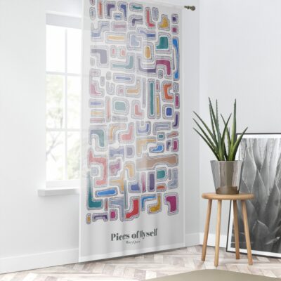 Curtain Pieces of Myself – MaryQueen Original [Hand-Painted Design]