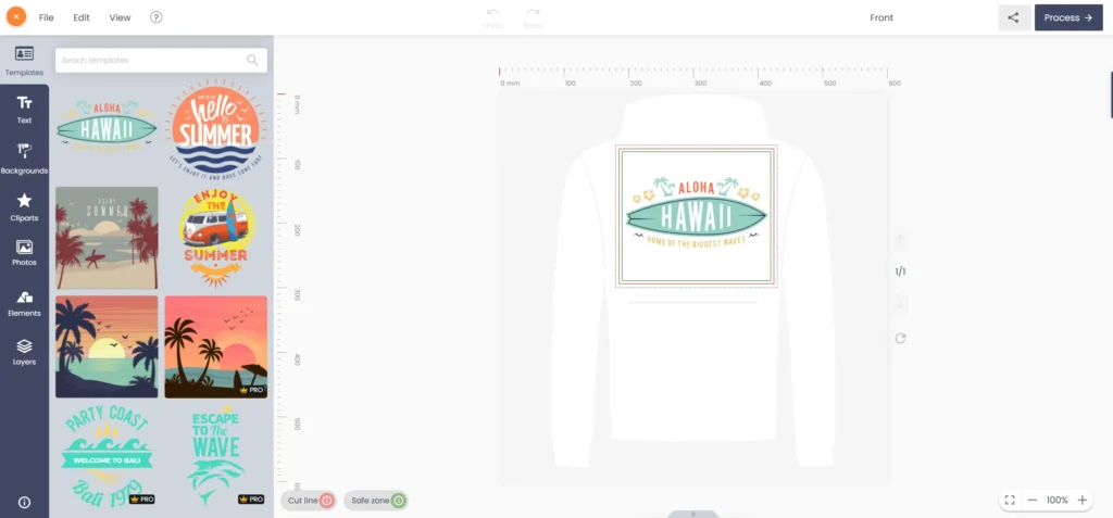 Custom T-Shirt Designer Instructions