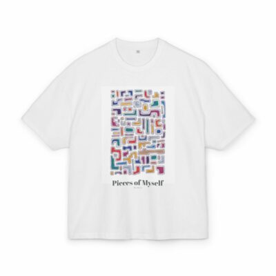 Box T-Shirt Pieces of Myself – MaryQueen Original [Hand-Painted Design] Box Tee