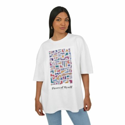 Box T-Shirt Pieces of Myself – MaryQueen Original [Hand-Painted Design] Box Tee